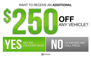 $250 Additional Discount - Green