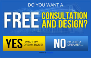 Free Consultation Home Builder - Blue